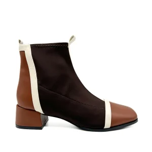 Botines Tacón Medio Mujer A3446