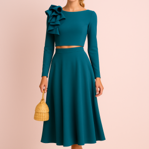 Conjunto de Falda Midi y Top Emily