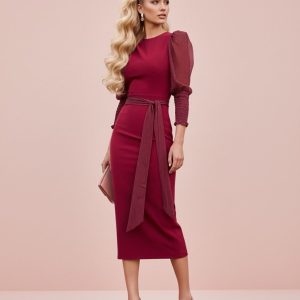 Vestido Midi Plumeti Keket Winter