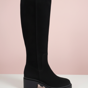 Bota sport caña alta tacon medio