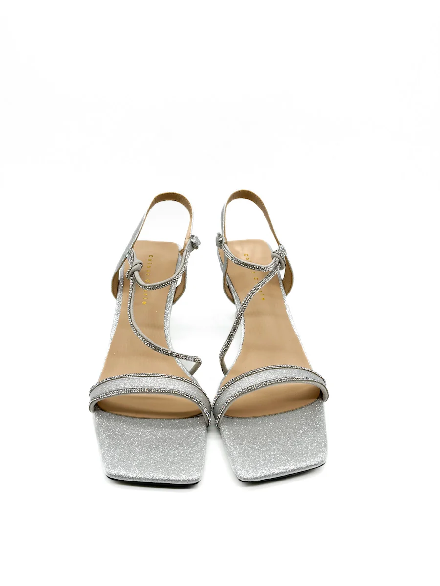 Sandalias Fiesta Tiras Cruzadas Strass Referencia 588367 - Imagen 4