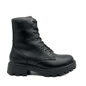 Bota Militar Negro Mujer AV3343