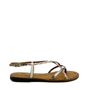 Sandalias Planas de Tiras Trenzadas