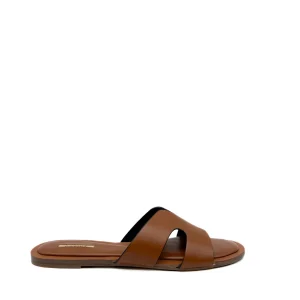 Sandalias Planas con Diseño en "H" – Elegancia y Comodidad