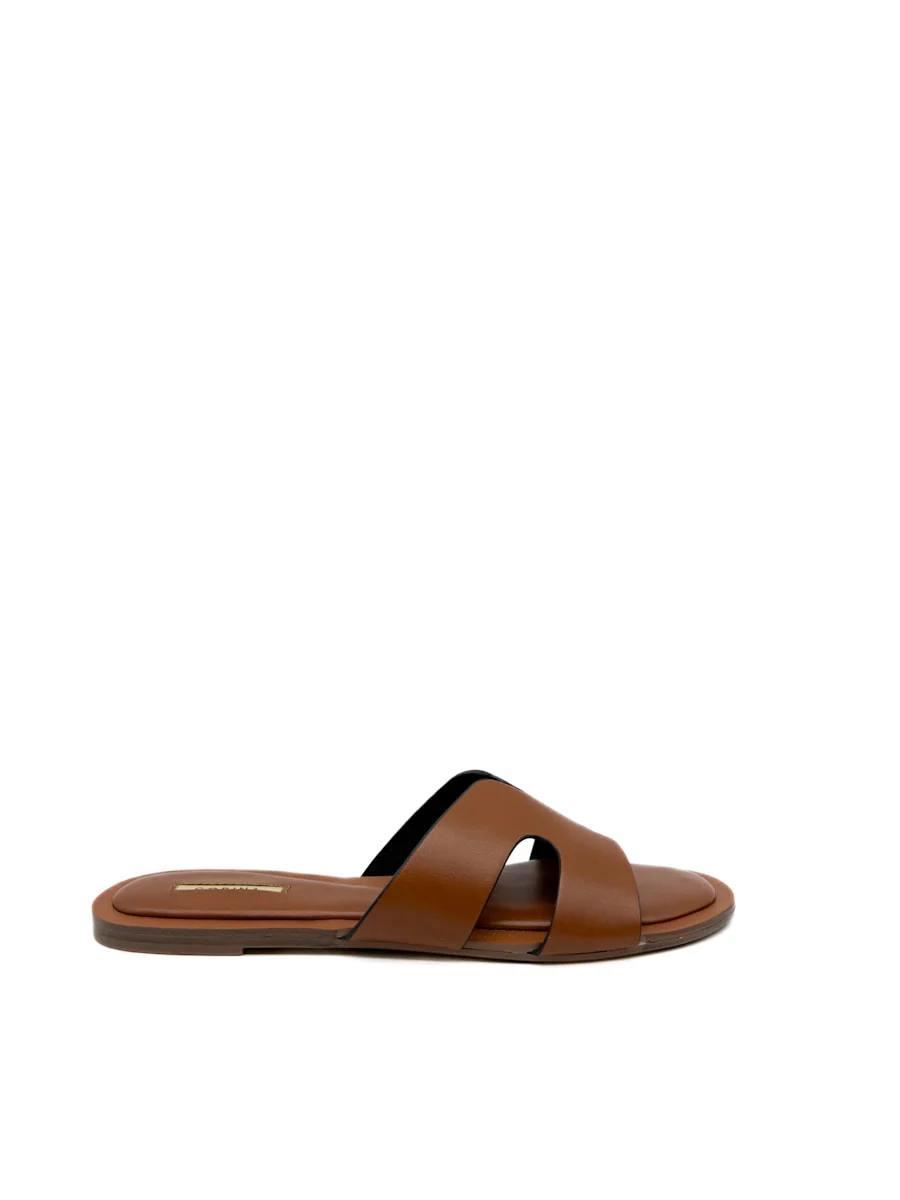 Sandalias Planas con Diseño en "H" – Elegancia y Comodidad - Imagen 2