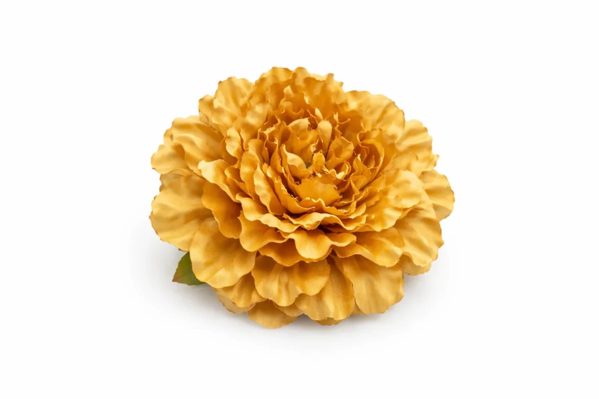 Flor tono dorado