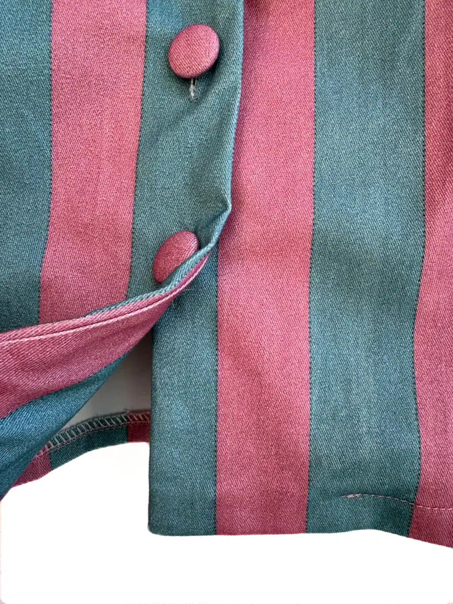 Conjunto de Blusa y Falda a Rayas – Venta por Separado - Imagen 4