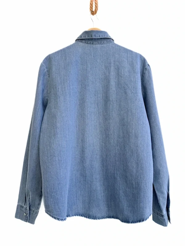 Camisa Denim con Volantes Frontales - Imagen 3