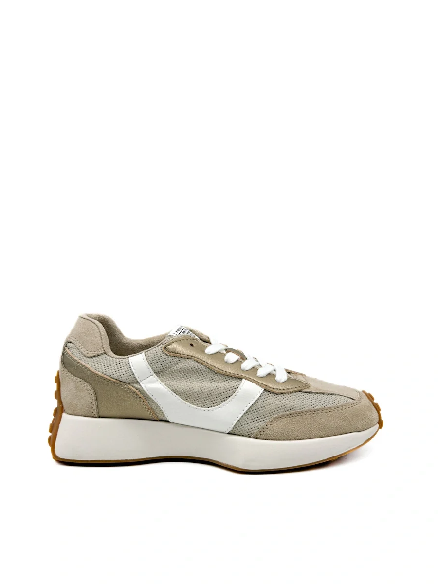 Corina Zapatillas Deportivas Retro con Paneles de Antelina y Malla - Imagen 8