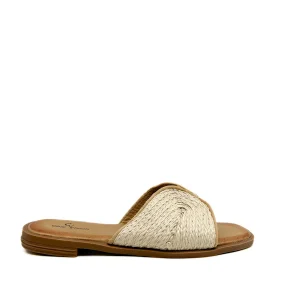 Sandalias Planas Rafia TF5037