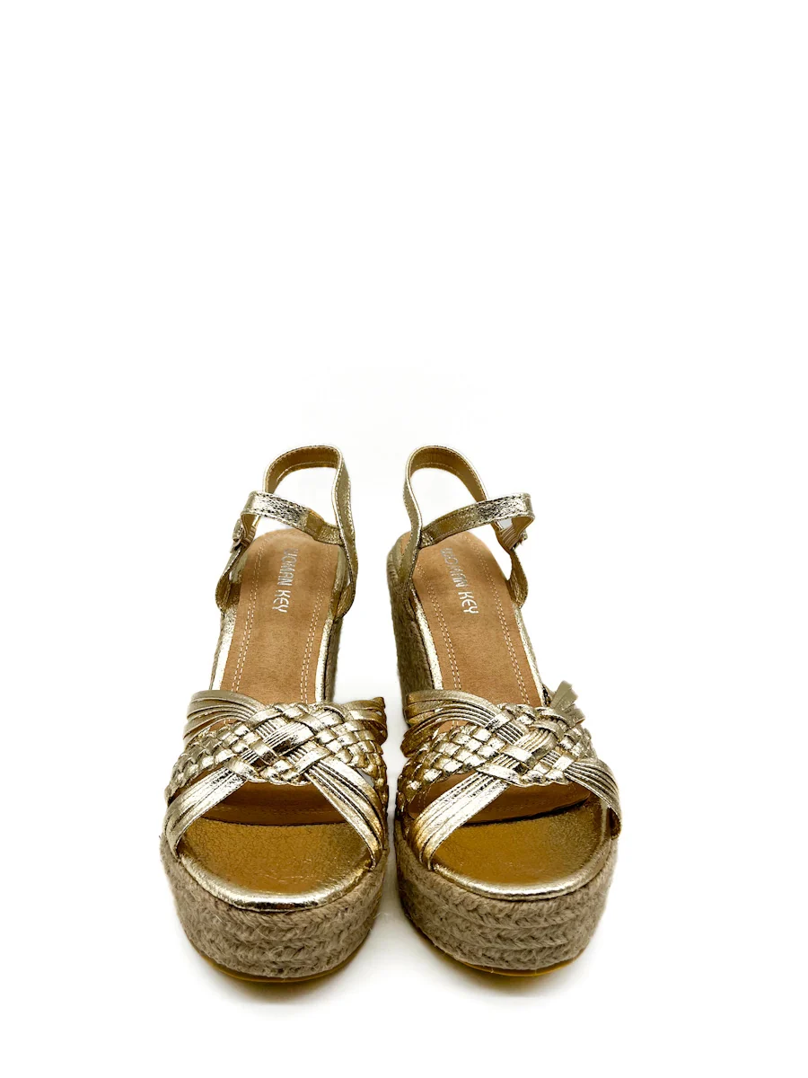 Sandalias Cuña Yute Mujer AA27 - Imagen 3