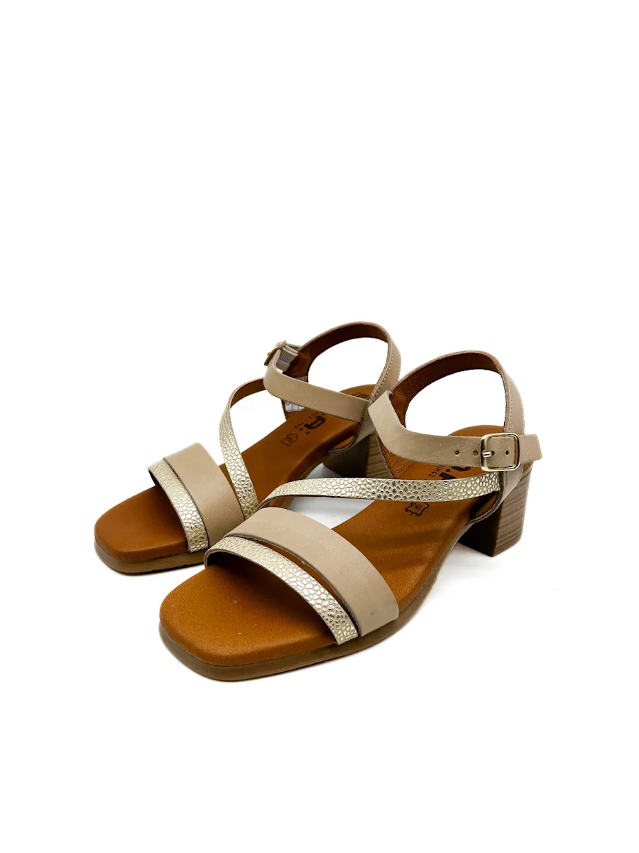 Sandalias de Piel Tacón Medio Referencia 3415 - Imagen 5