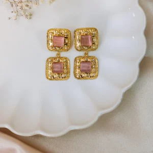 Pendientes Marquesa Rosa