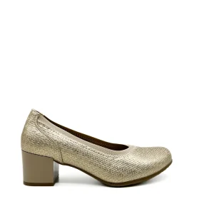 Zapatos Metalizados Mujer