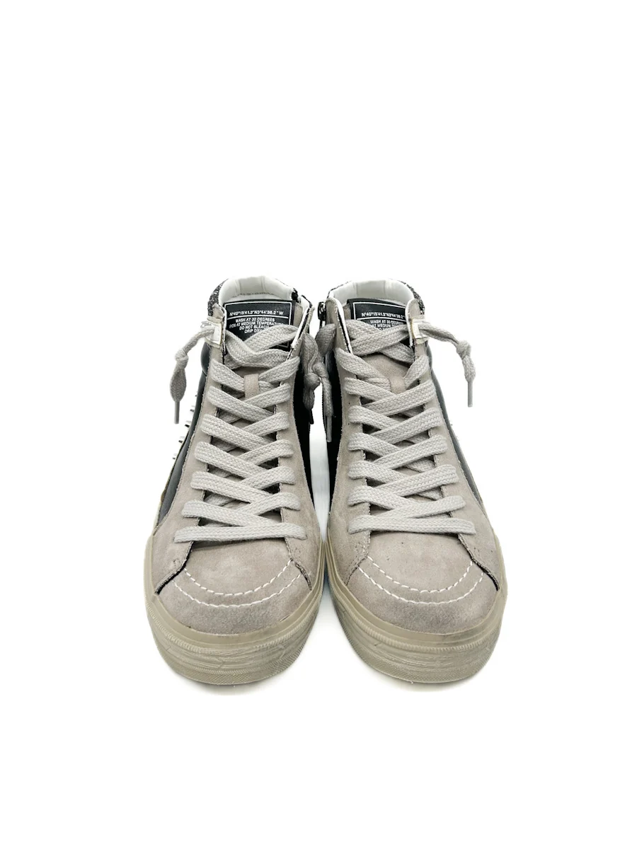 Zapatilla Alta Tachas Purpurina Corina M5050 - Imagen 7