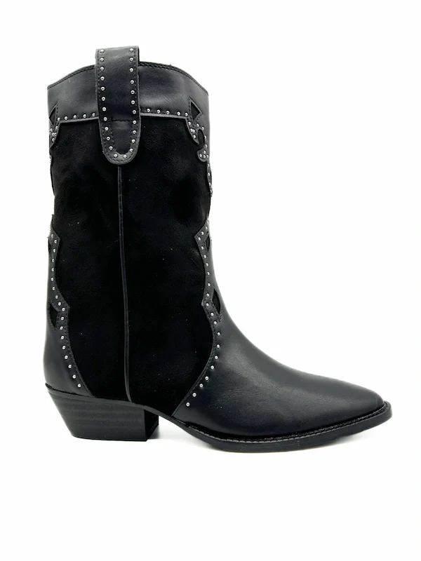 Bota Cowboy Tachas Corina M4632 - Imagen 2