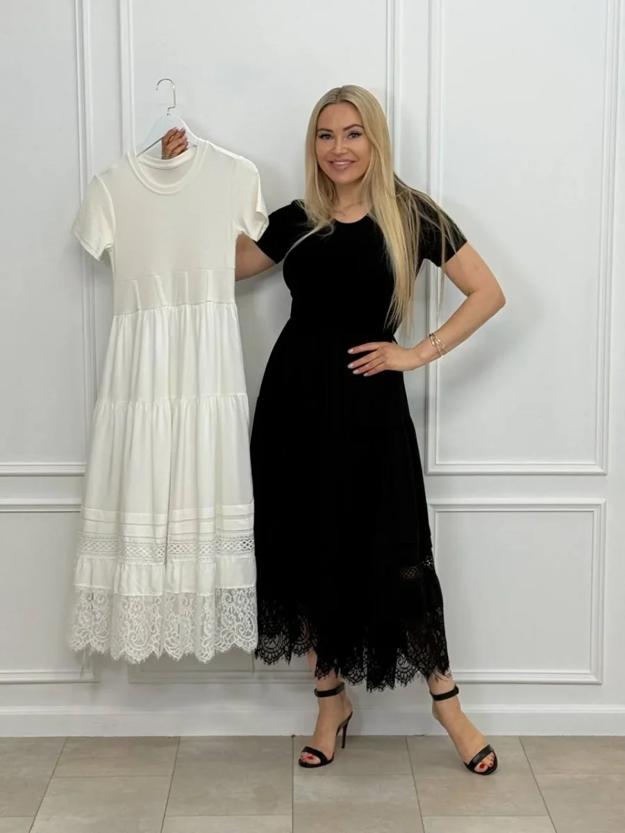 Vestido Cintura Rayas - Imagen 4