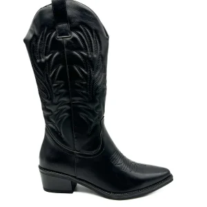 Bota Cowboy Negra Referencia CL131