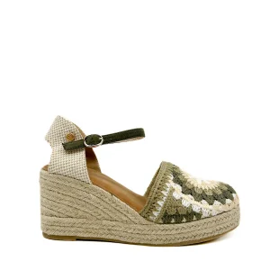 Alpargatas Cuña Crochet CF5039