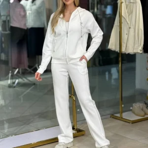 Conjunto cremallera de pedrería