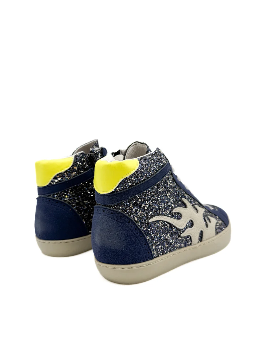 Zapatillas Urbanas de Media Caña con Detalle de Flama - Imagen 5