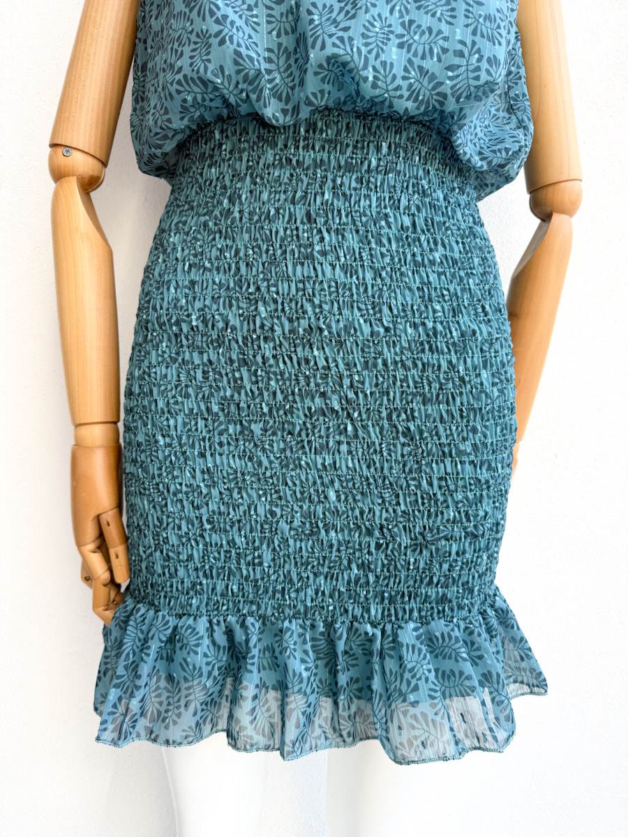 Vestido corto frunces - Imagen 5