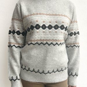 Jersey Jacquard Mujer