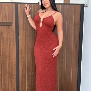 Vestido Terracota