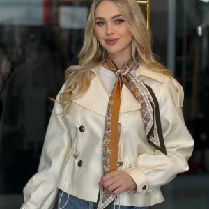 Bomber con pañuelo