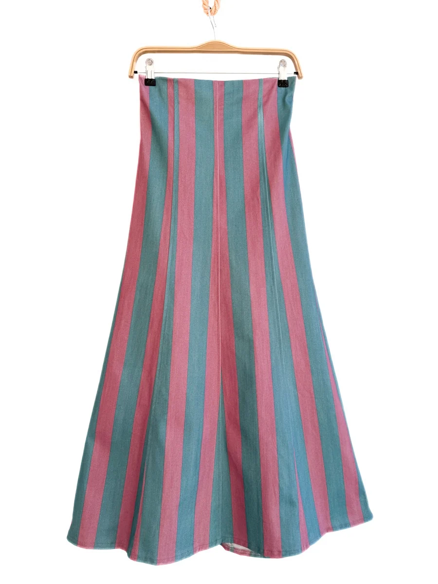 Conjunto de Blusa y Falda a Rayas – Venta por Separado - Imagen 7