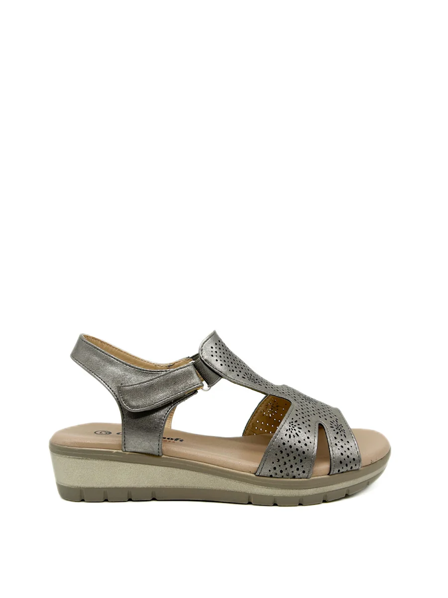 Sandalias Cuña Baja Mujer Y2 - Imagen 9