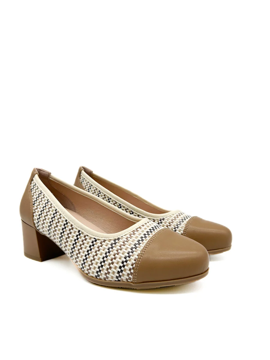 Zapato Salón Efecto de Rafia para Mujer E903-23 - Imagen 3