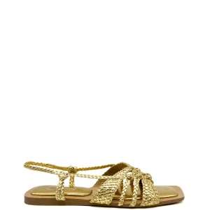 Sandalias Planas  Trenzada Corina M4435