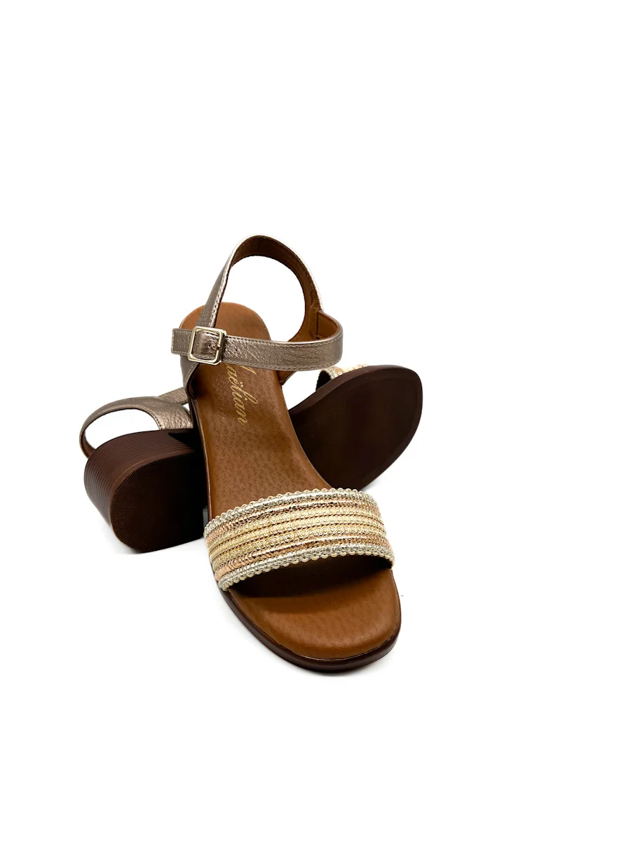 Sandalias Tacón Medio Ancho Referencia x2324 - Imagen 3