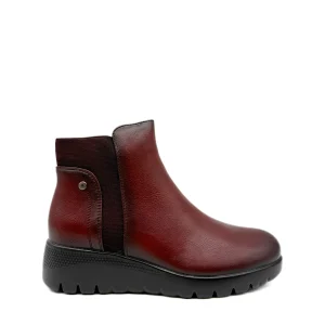 Botines Cuña Baja con Elástico Lateral
