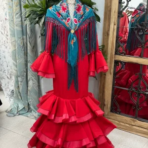 Vestido Flamenca Modelo Arena T.34