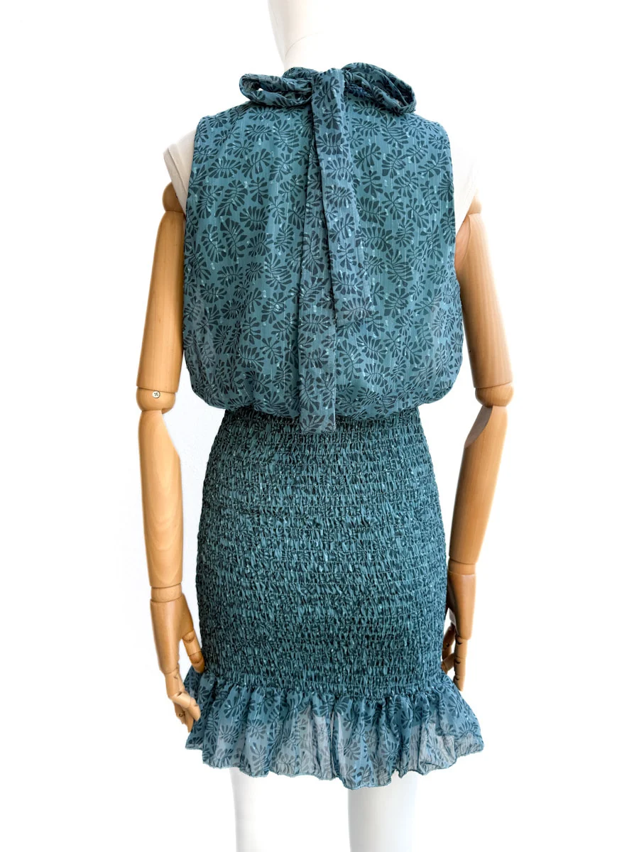 Vestido corto frunces - Imagen 3