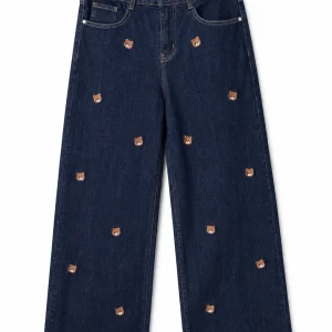 Vaqueros Wide Leg Teddy Bear
