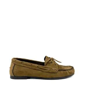 Mocasines Clásicos en Antelina Estilo Elegante Corina M5685