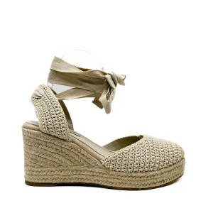 Alpargatas Cuña Crochet Corina M4303
