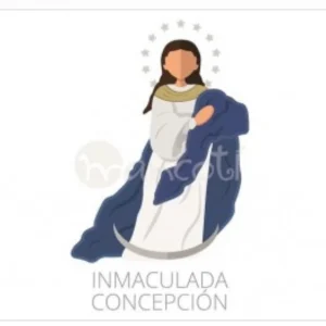 Virgen Inmaculada Concepción Gargantilla