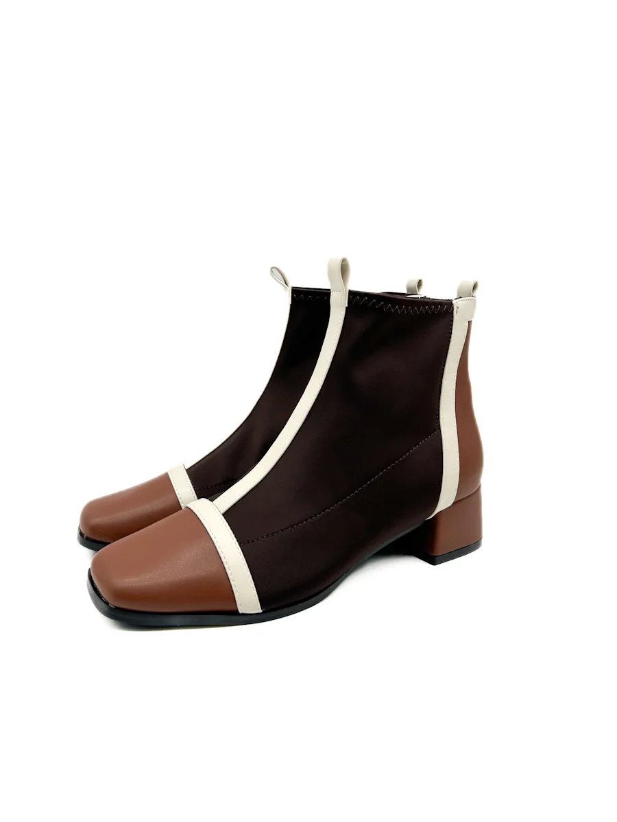 Botines Tacón Medio Mujer A3446 - Imagen 4