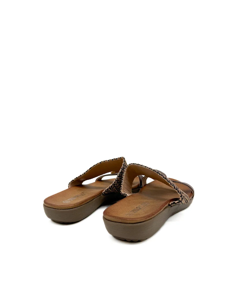 Sandalias Planas de Confort Estilo Casual con Tira de Efecto Rafia Trenzada - Imagen 5