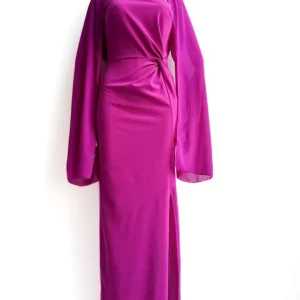 Vestido de Tirantes con capa de Gasa-Elegancia y Movimiento