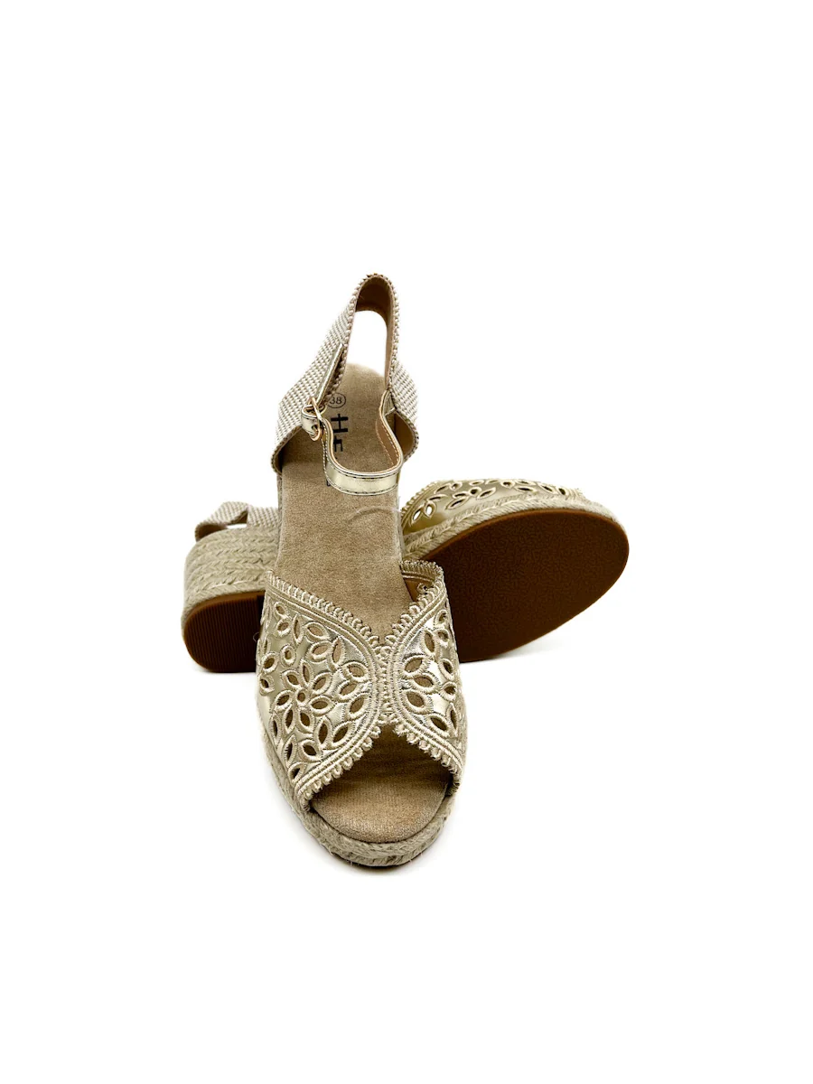 Sandalias Cuña Yute HF3030 - Imagen 5