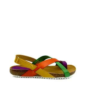 Sandalias Planas Piel Mujer