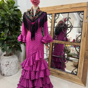 Traje de Flamenca Lola Buganvilla T.36