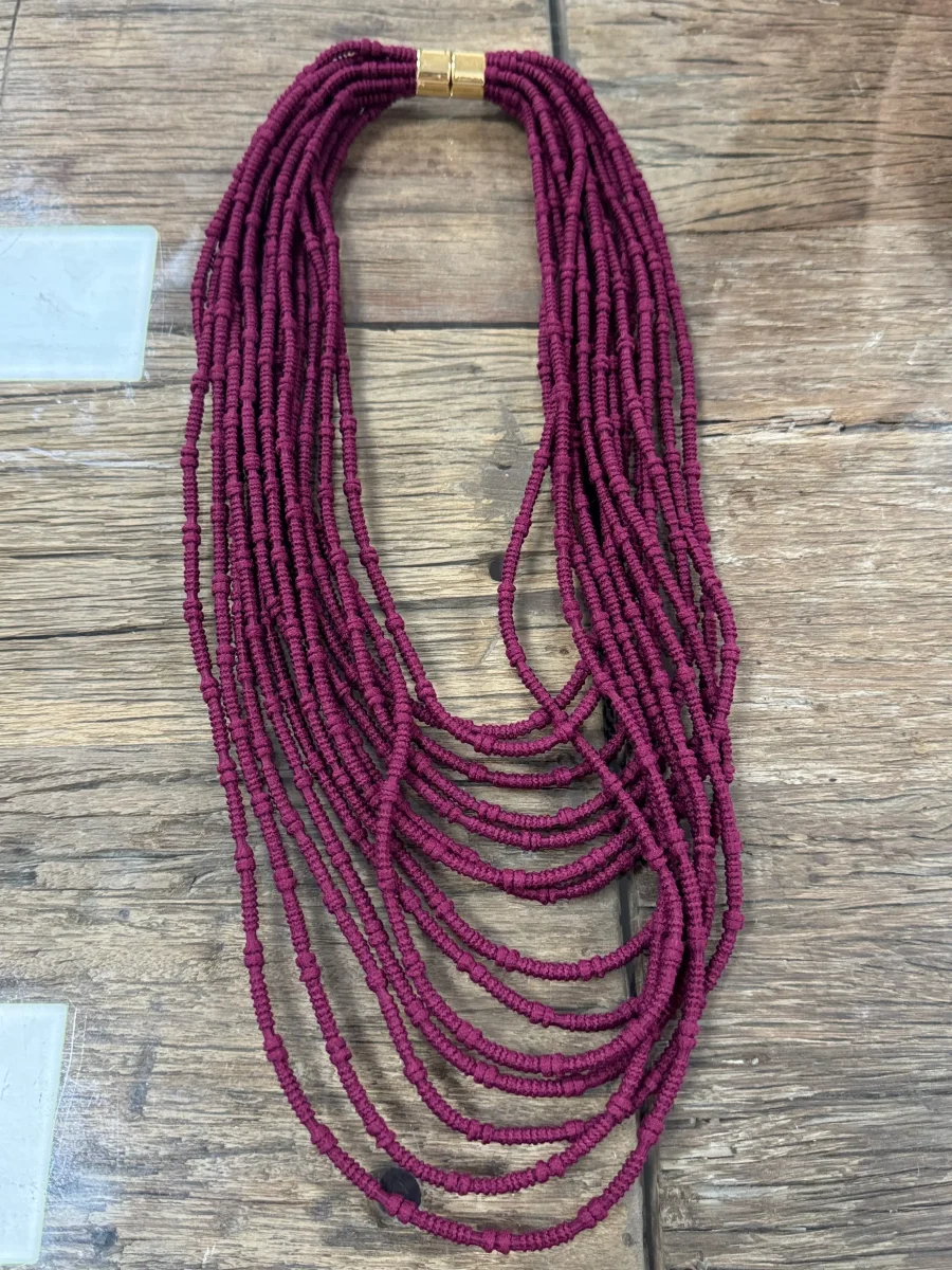 Collar Multi Cuerdas 4 Colores - Imagen 9