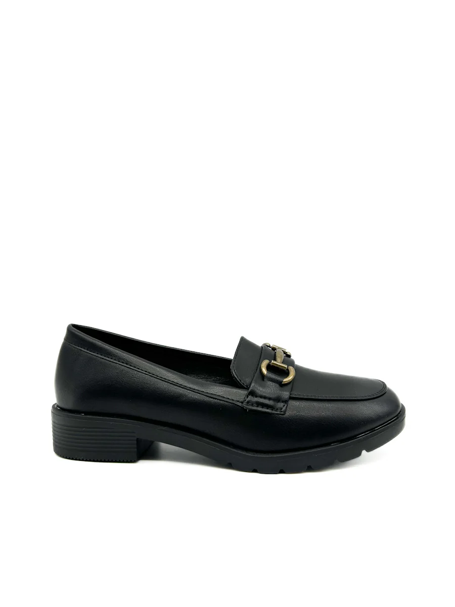 Mocasín Negro de Mujer Referencia 5308-1