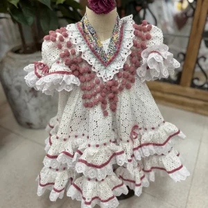 Traje de Flamenca Perforado Pasarela T.1